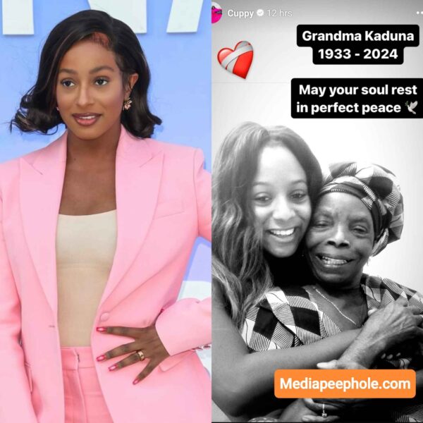 Dj cuppy losses maternal grandma