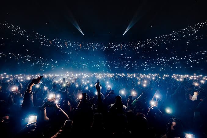 Afrobeats Concert Crowd 
