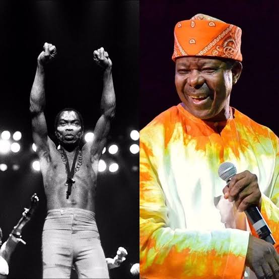 Fela Kuti and King Sunny Ade afrobeats movements
