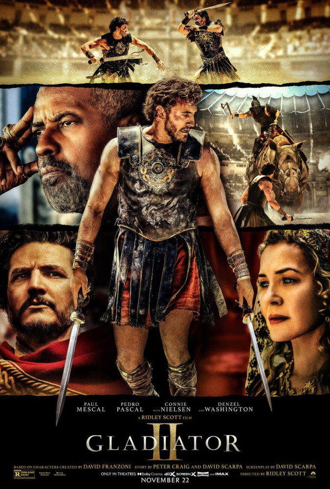 Box Office Royalty: Top 10 Must-Watch Movies in Nigerian Cinemas (Nov 2024/January 2025 Releases) Gladiator II resized