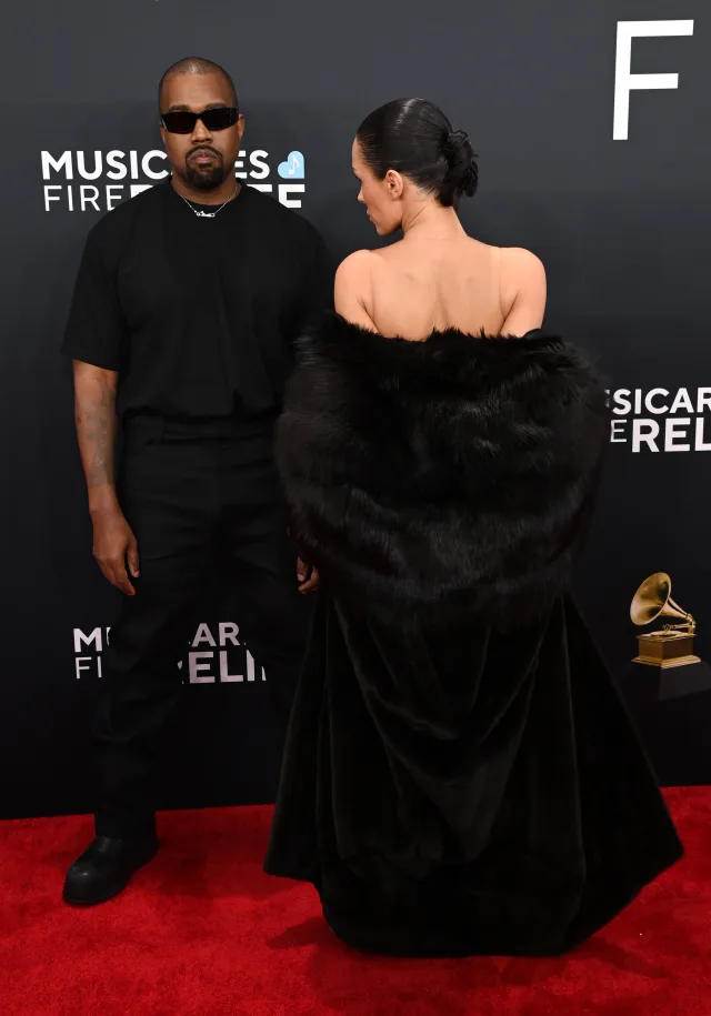 Ye and Bianca Censori