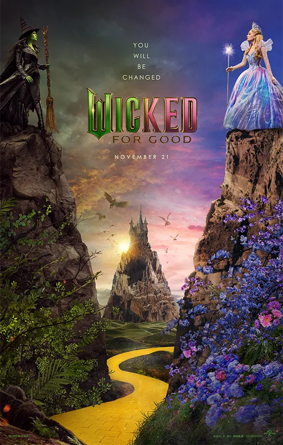 Wicked for good official poster